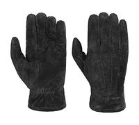 Stetson Basic Pigskin Leather Gloves Plain-Colored Autumn Winter Men black 8 1/2 HS