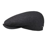 Stetson Belfast Wool Flat Cap Anthracite 63 cm