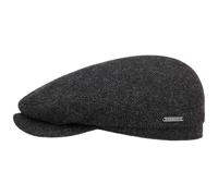 Stetson Belfast Wool Flat Cap Peaked Herringbone Men Fall Winter