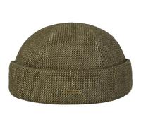 Stetson Brinkley Dockercap Linen Cotton UV Protection Adjustable Made in EU Men Summer Winter Olive-Mottled L (58-59 cm)
