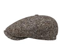 Stetson Brooklin Donegal Flat Cap Men Made in Europe Wool Six-Panel Cotton Lining Fall Winter