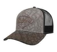 Stetson Brooklin Trucker Cap Contrast Stitch Logo Sustainable Unisex Spring Summer Winter Grey