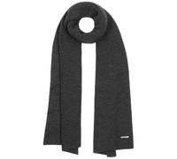 Stetson Caledonia Scarf Winter Merino Wool Unisex Made in Italy anthracite
