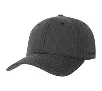 Stetson Classic Cotton Melange Cap Women/Men - Sun Baseball Metal Buckle, with Peak Winter Autumn Spring Summer Summer-Winter - One Size Anthracite