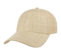 Stetson Classic Toyo Cap Women/Men - Straw Baseball Metal Buckle, with Peak, Lining All-Season Spring Summer Autumn Winter - One Size Nature