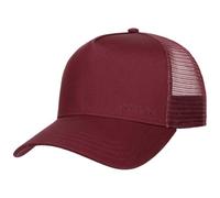 Stetson Classic Cotton Trucker Cap Women/Men - Baseball mesh Snapback, with Peak Spring-Summer Summer - One Size Bordeaux