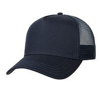 Stetson Classic Cotton Trucker Cap Women/Men - Baseball mesh Snapback, with Peak Spring-Summer Summer - One Size Navy