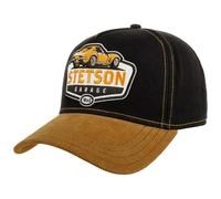 Stetson Cord Peak Garage Cap Men - Baseball Snapback, with All-Season Spring Summer Autumn Winter - One Size Black-Yellow
