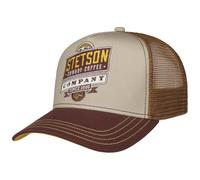 Stetson Cowboy Coffee Trucker Cap Women/Men - Baseball mesh Snapback, with Peak, Peak All-Season Spring Summer Autumn Winter - One Size Bordeaux
