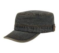 Stetson Denim Army Cap Heathered Closed Back Men Autumn Winter