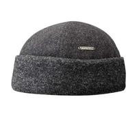Stetson | Docker | Wool/Cashmere | Brimless Docker Hat | Anthra Melange M