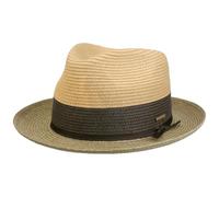 Stetson Dovito Fedora Toyo Straw UV Protection 40 Unisex Summer
