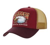 Stetson Eagle Head Trucker Cap Mesh Snapback Adjustable Unisex Summer Winter Bordeaux