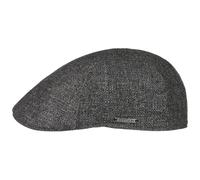 Stetson Ellington Flat Cap Men - Made in the EU Wool Ivy hat Linen with Peak, Lining, Lining Summer Spring-Summer