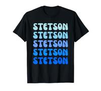 Stetson First Name Minimalist Design T-Shirt