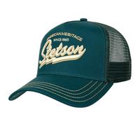 Stetson Fishermen's Bay Trucker Cap Mesh Snapback Cotton Nostalgic Fish Patch Adjustable Men Summer Winter