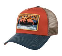Stetson Fishermen's Bay Trucker Cap Mesh Snapback Cotton Nostalgic Fish Patch Adjustable Men Summer Winter