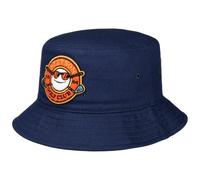Stetson Golf Club Bucket Hat Cotton Packable Travel Sun Hat Unisex Summer Navy S (54-55 cm)