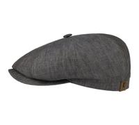 Stetson Hatteras Flat Cap Grey 60 cm Linen UV Protection