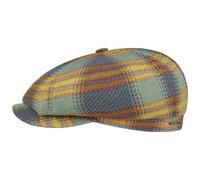 Stetson Hatteras Hilverston Flatcap Cap UV Protection Cotton Linen Blend Unisex Summer Mixed Colours M (56-57 cm)