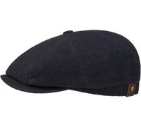 Stetson Hatteras Noir Flat Cap All-Year Cashmere Blend Men Women