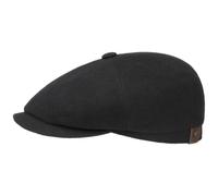 Stetson Hatteras Noir Flat Cap All-Year Cashmere Blend Men Women
