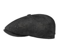 Hatteras Pigskin Leather Cap by Stetson