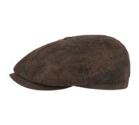 Hatteras Pigskin Leather Cap by Stetson