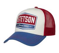Stetson Gasoline Trucker Cap - Blue / Red