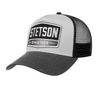 Stetson Highway Trucker Cap Snapback Cotton Men Summer Winter Grey-Black