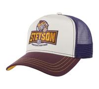 Stetson Hot Dog Boy Trucker Cap Snapback Meshcap Baseballcap 100% Cotton Adjustable Herren Sommer Winter Purple One Size Small