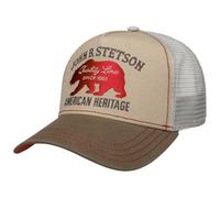 Stetson Bear Trucker Cap - Sand / Khaki