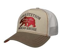 Stetson Bear Trucker Cap - Sand / Khaki