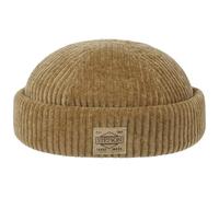 Stetson Jersey Cord Dockercap Fleece Lining Vintage Look Made in EU Men Autumn Winter Brown S (54-55 cm)