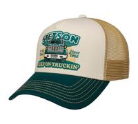 Stetson Keep On Trucking Trucker Cap Snapback Mesh Cotton Statement Patch Adjustable Men Summer Multicoloured