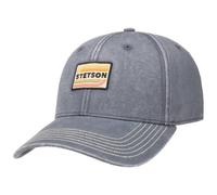Stetson Lenloy Cotton Cap Baseballcap Strapback 100% Cotton UV Protection 40+ Curved Brim Adjustable Men Summer Winter Grey One Size