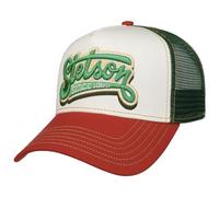 Stetson Lettering Trucker Cap Men - Baseball mesh Snapback, with Peak Summer-Winter Summer - One Size Green