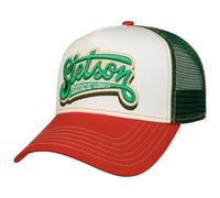 Stetson Lettering Trucker Cap Men - Baseball mesh Snapback, with Peak Summer-Winter Summer - One Size Green