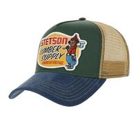 Stetson Lumber Supply Trucker Cap - Denim / Green