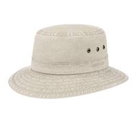 Stetson Men's Bucket Hat Reston delave organic cotton - cream
