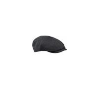 Stetson Men's Hatteras Wool/Cashmere Flat Cap with Earflaps ? Navy - 7 3/8