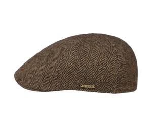 Stetson Men's Texas Wool Herringbone Newsie Cap