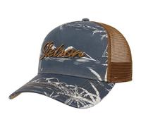 Stetson Minimal Aloha Print Trucker Cap Snapback Mesh Cotton Baseball Men Summer Winter Navy