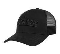 Stetson Monochrome Trucker Cap Men - Baseball mesh Snapback, with Peak, Lining, Lining Summer-Winter Spring Summer Autumn Winter - One Size Black