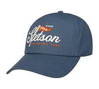 Stetson Moonshot Pros Baseball Cap 6 Panel Strapback Plain Color Unisex Spring Summer Autumn Winter Navy