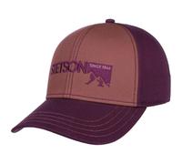 Stetson Mountain Logo Cap Snapback 6 Panel Multicolor Cotton Men Autumn Winter Purple