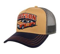 Stetson Muscle Car 75 Trucker Cap Snapback Unisex Spring Summer Autumn Winter Brown-Blue