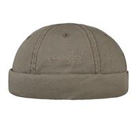 Stetson Ocala Cotton Docker Cap Men - Docker hat Made of 100% Cotton - Docker hat with Factor 40 UV Protection - Summer/Winter Olive M (56-57 cm)