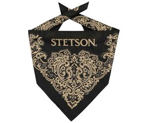 Stetson Paisley Cotton Bandana Classic Pattern Unisex Summer Winter Black