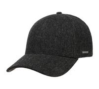 Stetson Plano Wool Baseball Cap Herringbone Design Fullcap Cotton Lining Men Fall Winter